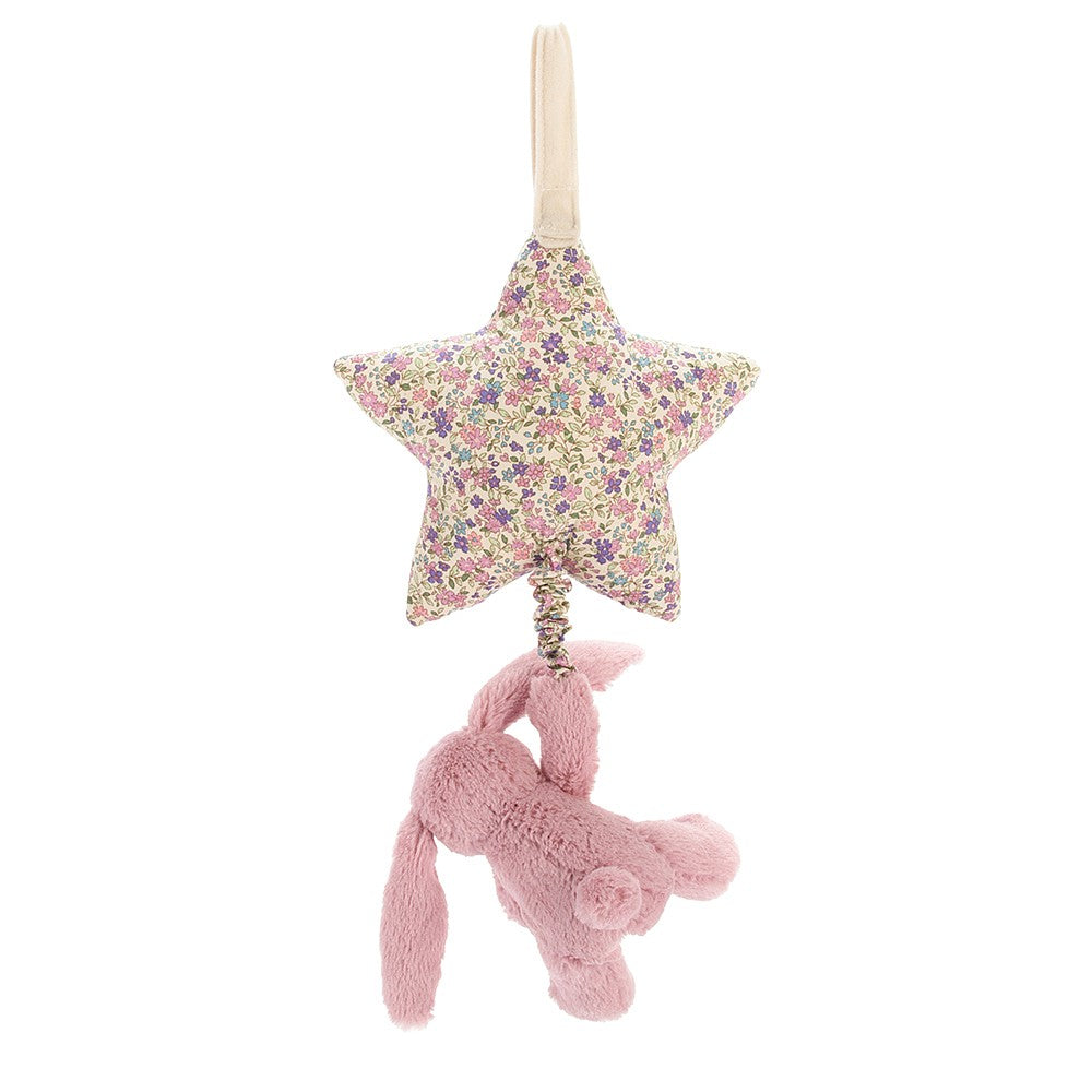 Musical Pull Toy for Babies Pink Bunny Teddybear Suitable from Birth - Default Title - Jellycat - Playoffside.com
