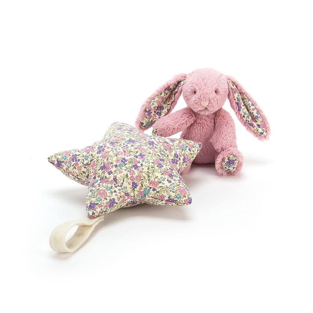 Musical Pull Toy for Babies Pink Bunny Teddybear Suitable from Birth - Default Title - Jellycat - Playoffside.com