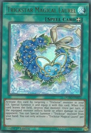 Trickstar Magical Laurel [DUPO-EN022] Ultra Rare - Yu-Gi-Oh! - Card Brawlers | Quebec | Canada |