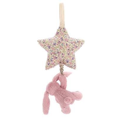 Musical Pull Toy for Babies Pink Bunny Teddybear Suitable from Birth - Default Title - Jellycat - Playoffside.com