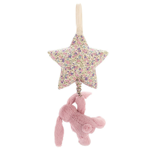 Musical Pull Toy for Babies Pink Bunny Teddybear Suitable from Birth - Default Title - Jellycat - Playoffside.com