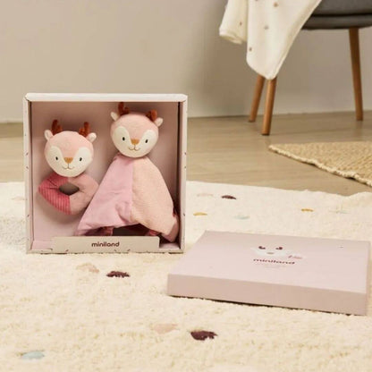 Miniland - Miniland Baby Deer Collection gift pack - Bella Luna Toys