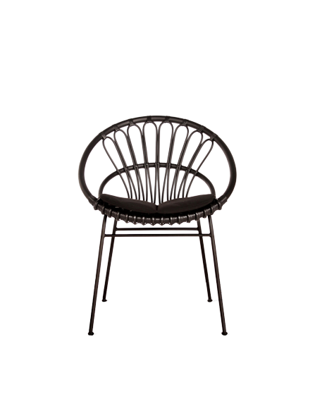 Roxanne Rattan Dining Chair Available in 2 Colors - Camel - Vincent Sheppard - Playoffside.com