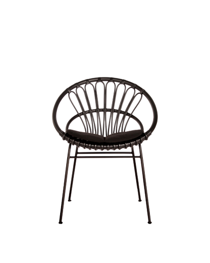 Roxanne Rattan Dining Chair Available in 2 Colors - Camel - Vincent Sheppard - Playoffside.com